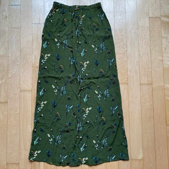 NWOT Nordstrom Hinge floral maxi skirt - Picture 2 of 4